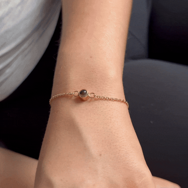 Chain Photo Bracelet – Personalised Bracelet With Photo Inside